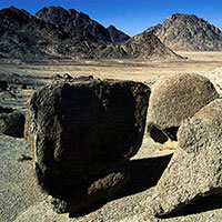 Pierres – Environnement Mont Moïse – Sinaï